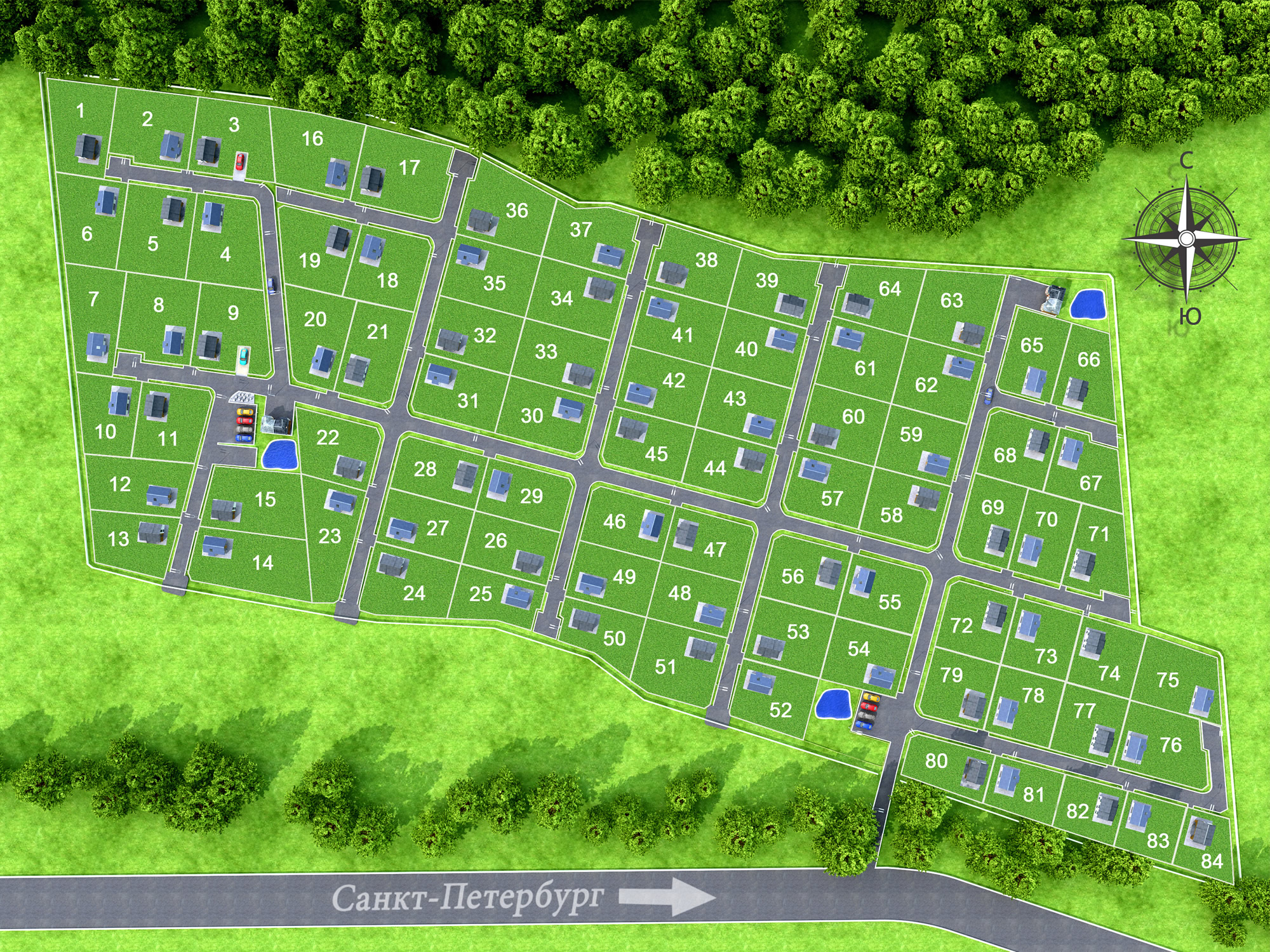 Коттеджный поселок Лопухинская мыза