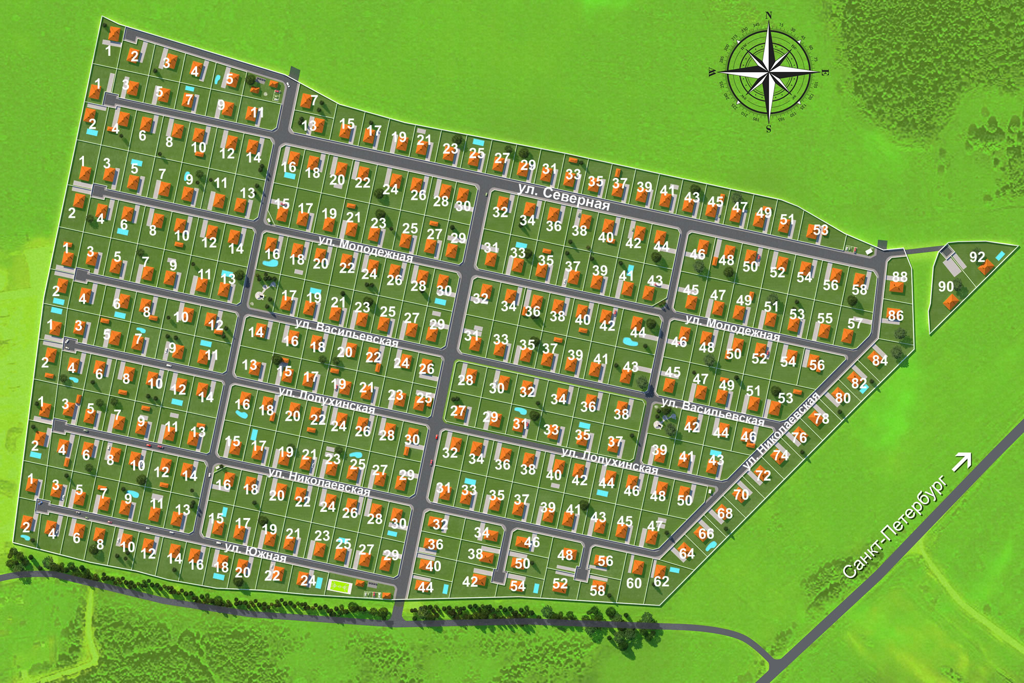 Коттеджный поселок Поместье Алексеевское